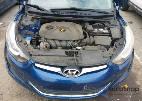 2016 Hyundai Elantra Se from USA, damaged, VIN 5NPDH4AE2GH671307